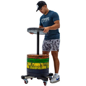 Rolling Bumper Plate Stacker