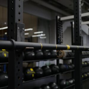 Stubby Axle Barbell - Rackable Shorty Bar